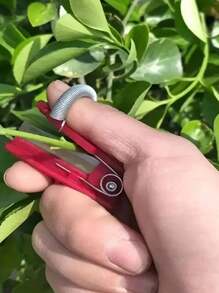 1 pieza/3 piezas/5 piezas Cuchillas multifuncionales para el pulgar, cuchillas para dedos, cuchillas pequeñas de guillotina, para la agricultura, jardinería, huerta, arrancar hojas, artes y manualidades, herramienta de aseo