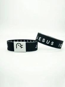 Pulseras con versículos bíblicos, pulseras cristianas con versículos bíblicos y NFC para música, pulseras inspiracionales con versículos bíblicos diarios para mujeres, hombres y adolescentes, regalos religiosos elásticos inspiracionales