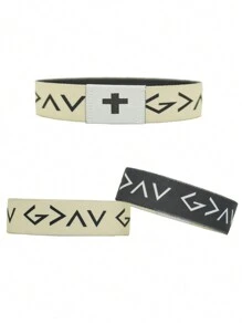 Pulseras con versículos bíblicos, pulseras cristianas con versículos bíblicos y NFC para música, pulseras inspiracionales con versículos bíblicos diarios para mujeres, hombres y adolescentes, regalos religiosos elásticos inspiracionales