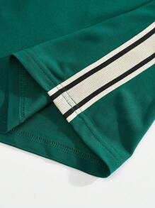 1pc Men's Shorts, Sports & Casual Shorts, Gym/Tennis Shorts - Quick Dry Lightweight Athletic Shorts, Suitable For Running, Basketball - Green - View 5