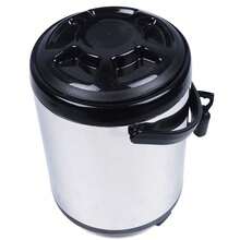 Stainless Steel Insulation Barrel 8L Kitchen Heat Insulation Barrel - Black - View 4