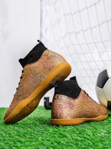Zapatos de fútbol para hombres, Tacos profesionales de fútbol, Zapatos de fútbol interiores de alto para partido de cinco jugadores, Zapatos de entrenamiento