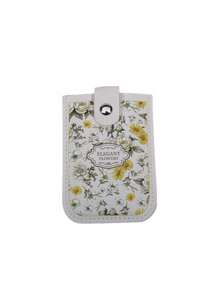 花卉信用卡夹，带 5 个卡槽，设计精美，容量大，尺寸小巧 - 男女皆宜 - 适合日常携带 - 商务专业人士的完美礼物 - 彩色 - 查看 10