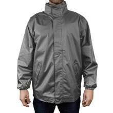 Result Mens Core Midweight Waterproof Windproof Jacket (Steel Grey) - 100% Polyester - Grey - View 3