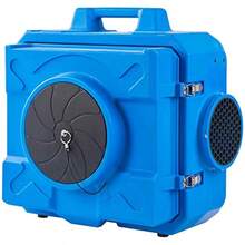 MOUNTO HEPA500 Commercial 500cfm Air Purifier Hepa Air Scrubber Negative Air Machine Roto-Molded Blue - Xanh lam1 - Xem 1
