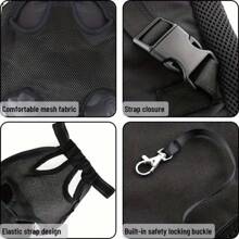 Pet Carrier Backpack, Hands-Free Adjustable Dog Front Carrier Legs Out & Easy-Fit Dog Backpack Carrier For Hiking Camping Traveling Cycling For Small Dogs And Rabbits Hands-Free Pet Carrier Backpack For Dogs And Cats - Comfortable Adjustable