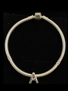 1 pièce Bijou de mode pour femme, Base de bracelet à breloques, Convient pour assortir des breloques pendantes DIY, Cadeau parfait pour les festivals et anniversaires