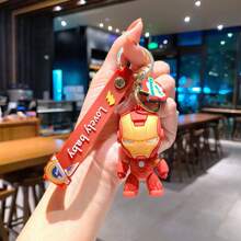 Superhero  Model Keychain The Avengers  Key Rings For Backpack Ornament Accessories Backpack For School Cartoon