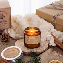 1pc Scented Candle - Rose Sandalwood, Lychee White Tea, Lavender Fragrance, Home Fragrance Candle For Daily Indoor Decor, Dinner Date, Birthday Party, Wedding Ceremony, Seasonal Holiday, Sleep Aid, Gift For Best Friend, Women, Winter, Home Decor, Home Fragrance Gifts Graduation