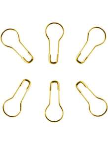 20/100/120/260 pezzi Spille per etichette di abbigliamento, spille a bulbo, spille a forma di zucca, spille a forma di calebassa per cucito a mano, fai da te, artigianato e accessori per la casa