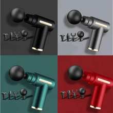 A Stylishly Designed Mini High Torque Motor USB Rechargeable Handheld Massage Gun For Body, Back And Neck Deep Muscle Percussion Massager With 1200 MAh Rechargeable Lithium Battery - Ideal As A Father's Day And Mother's Day Gift