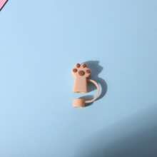 1/4/6 piezas Tapa de cubierta de pajilla para taza, tapa de silicona para pajilla que se ajusta a tumblers de 30 y 40 onzas con asa, cubiertas para la punta de las pajillas de beber de 10 mm lindas, accesorios para tazas, regalo para hombre y mujer