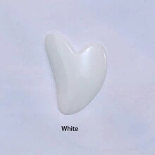 1 pezzo Gua Sha Board, raschietto Gua Sha in resina naturale per massaggi viso, collo, schiena e corpo, massaggiatore per il corpo in resina per la cura della pelle