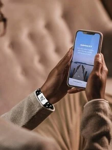 Pulseras con versículos bíblicos, pulseras cristianas con versículos bíblicos y NFC para música, pulseras inspiracionales con versículos bíblicos diarios para mujeres, hombres y adolescentes, regalos religiosos elásticos inspiracionales