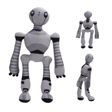 NetHong Plush | 35cm Soft Wild Robot Plushes | Stuffed Movie Character Wild Robot 2025 - Grey - View 1