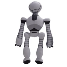 NetHong Plush | 35cm Soft Wild Robot Plushes | Stuffed Movie Character Wild Robot 2025 - Grey - View 5