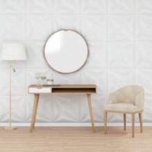 White XPS Wall Panels 50 Cm Set Of 24 Decorative Lightweight Easy Install 6 M2 Coverage Modern Interior Design Solutions - White - View 1