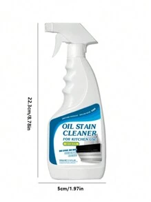 Limpiador de cocina para estufa, spray desengrasante para eliminar manchas de aceite y suciedad, apto para parrillas, hornos microondas, estufas de gas y azulejos cerámicos - Multicolor - Ver 9