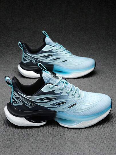 Men's Fashionable Sports Shoes 2025, Casual Sports Shoes, Men's Mesh Sports Shoes, Blue Breathable Shock Absorbing Running Shoes