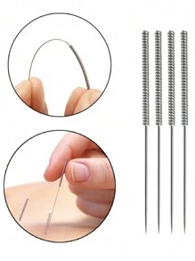 500pcs Body Needle Acupuncture Simple Practical Multifunctional - Silver - View 2