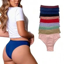 Kit 10 Calcinhas Juvenil De Algodão