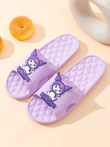 Sanrio KT-Cat 拖鞋，卡通拖鞋，可爱，防滑，超轻，夏季柔软浴室室内和家居 - 女士