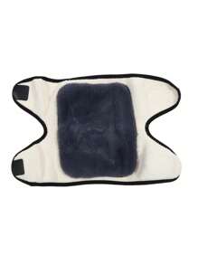 1pc Autumn And Winter Warm Knee Pads, Two-Layer Thick Windproof Knee Pads For Cycling And Outdoor Activities