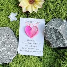 5 Stücke Spezielle Liebes-Taschenkarten mit Umarmung, Mini Herz-förmige Thoughtful Karten als Geschenk für Valentinstag, Neujahr, Geburtstag, Hochzeit, Party, Schulstart, Abschluss Dekorationen - Verschiedenfarbig - Übersicht 6