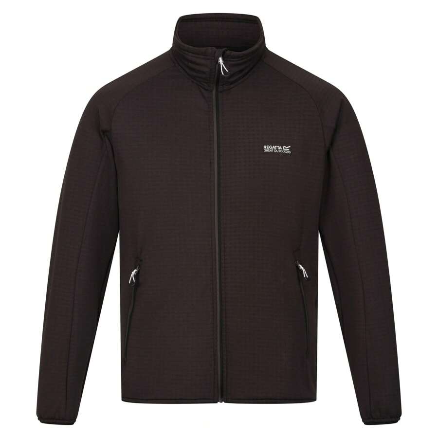 Regatta Mens Highton Lite II Lightweight Soft S Jacket (Ash) - 200gsm 95% Polyester/5% Elastane - Grey - View 1