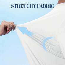 Men's UPF 50+ UV Protection Long Sleeve T-Shirt Sun Block Casual Fishing Shirts Hiking Running Workout Rash Guard - 白色 - 查看 5