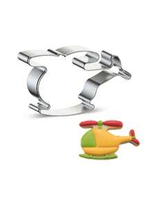 1pc Stainless Steel Vehicle Shaped Cookie Cutter Mould - Tractor, Submarine, Car, Bus, Airplane - For DIY Cookies, Cakes - Cookie Cutters - View 10
