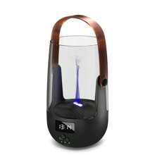 Rociador de aceite esencial de tecnología acústica de 200ml, con función de temporizador y apagado automático, humidificador doméstico USB, pequeño portátil manual de llama inteligente de gran capacidad para aromaterapia para camping