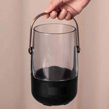 Rociador de aceite esencial de tecnología acústica de 200ml, con función de temporizador y apagado automático, humidificador doméstico USB, pequeño portátil manual de llama inteligente de gran capacidad para aromaterapia para camping