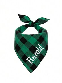 1PC spersonalizowana chustka dla psa haftowana nazwa niestandardowa chusta na szyję szalik dla psa trójkątne śliniaki chustka akcesoria do kostiumów dla zwierząt domowych dla małych średnich dużych psów kotów zwierząt domowych prezent urodzinowy