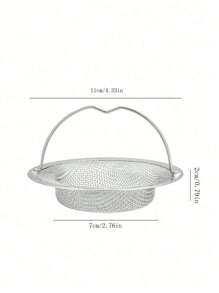 1 Stück Küchen Edelstahl Filter, Geschirrspülbecken, Geschirrspüle, Abwasser, Müll, Verstopfungs- und Geruchssicherung Netz