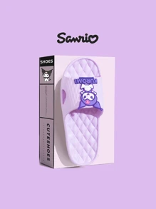 Sanrio KT-Cat 拖鞋，卡通拖鞋，可爱，防滑，超轻，夏季柔软浴室室内和家居 - 女士