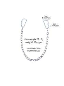 Minimalistische einfach geschichtete massive Ketten Taillenkette, Mode Taillengürtel Kette, Accessoire für Halloween, geeignet für Teenager Sommer Lässig Outdoor Athletik oder Reisen oder Abschlussgeschenke oder Geburtstags-Kleidungsaccessoires oder für den täglichen Gebrauch