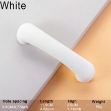 1/2 piezas Perilla/Tirador de gabinete/cajón de cerámica sólida, en lindos colores de macarrón, adecuados para habitación de niños, gabinete de cocina, armario, tocador, tiradores de puerta de gabinete, incluye tornillos