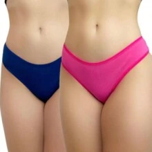 Kit 10 Girls' Panties 100% Cotton - 彩色 - 查看 5