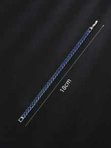 1 Piece Zirconia Tennis Bracelet Iced Out Chain Bracelets For Women Men Gold Color Silver Color Men Bracelet Chain Jewelry