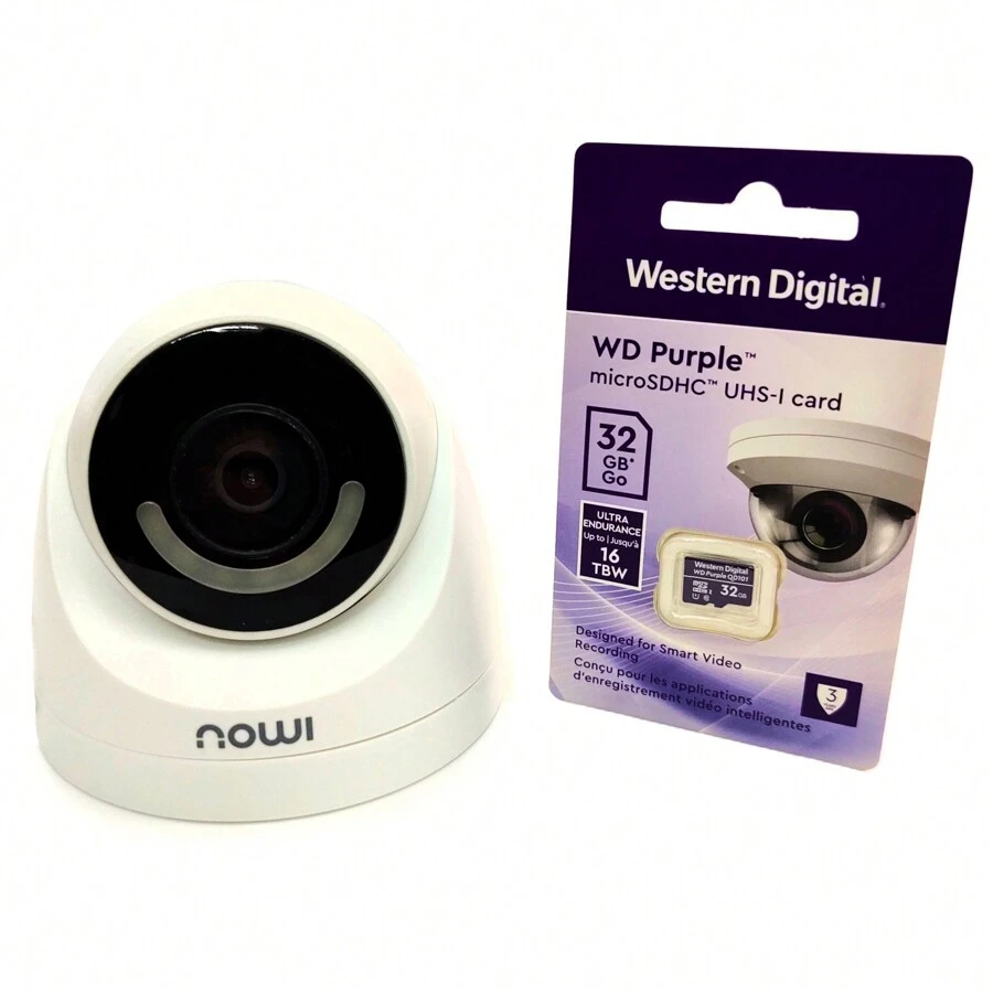 IMOU Turret WIFI Camera 2MP 1080p Two-Way Audio (Built-In Microphone And Speaker)/Human Detection/Built-In Siren/Indoor And Outdoor Use - Micro SD WESTERN DIGITAL 32 GB - View 1