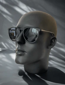 Men Sunglasses - màu đen - Xem 3