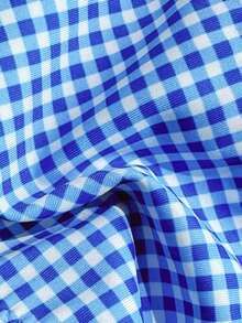 全新拼色格子吊带比基尼，清新性感女士夏季沙滩时尚泳装