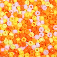 500 قطعة/العبوة خرز أكريليك ملون صغير مقاس 6x9 مم مختلط لسلسلة البوني، خرز ألوان لصنع الأساور الملوّنة (الكاندي)، سلاسل المفاتيح وأغراض الهواتف في عيد الحب، خرز فضفاض لتصميم المجوهرات واكسسوارات DIY - حبات المهر - مشاهدة 9