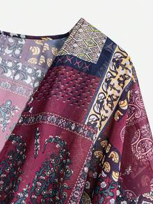 Print Kimono Casual Summer Beach Vacation Holiday Outfits