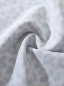 16Pcs Women's Seamless Wavy Edge Solid Color Sexy Leopard Print Panties Sets - Multicolor - View 9