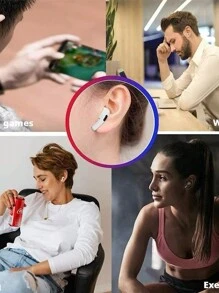 Fone de Ouvido Airp PRO 3 Sem Fio Com Cancelamento De Ruído Bluetooth 5.0 para iOS e Android  TOP