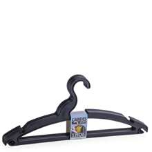 Kit 10 Cabides Preto Reforçado Resistente Varal Roupa