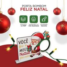 Santa Claus Candy Holder - Kit 30 Units