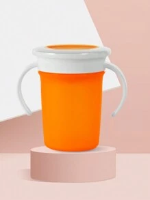 360° Magic Water Cup, Infant & Toddler Drinking Cup, Silicone Sippy Cup With Handle And Lid, Anti-Spill Anti-Choke Design, Slow Flow Prevents Choking - Multicolor - View 15